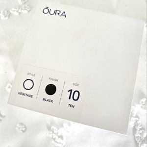 Oura Ring Gen3 Heritage Black Size 10